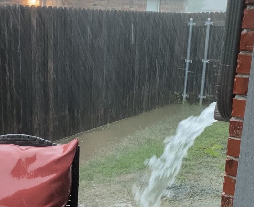 Severe Flooding in our Oklahoma Garden